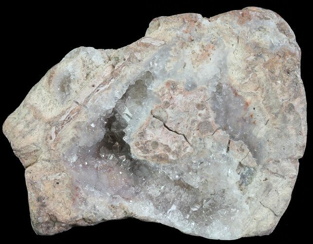 Crystal Filled Dugway Geode (Polished Half) #67480